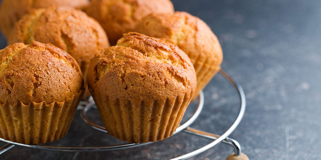 Coconut Oil Banana Muffins | The Green Forks