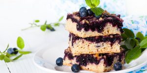 How To Make Coconut Oil Blueberry Buckle