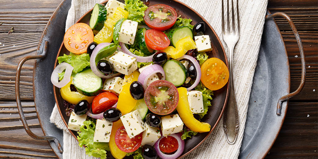 Mediterranean Chopped Salad | The Green Forks